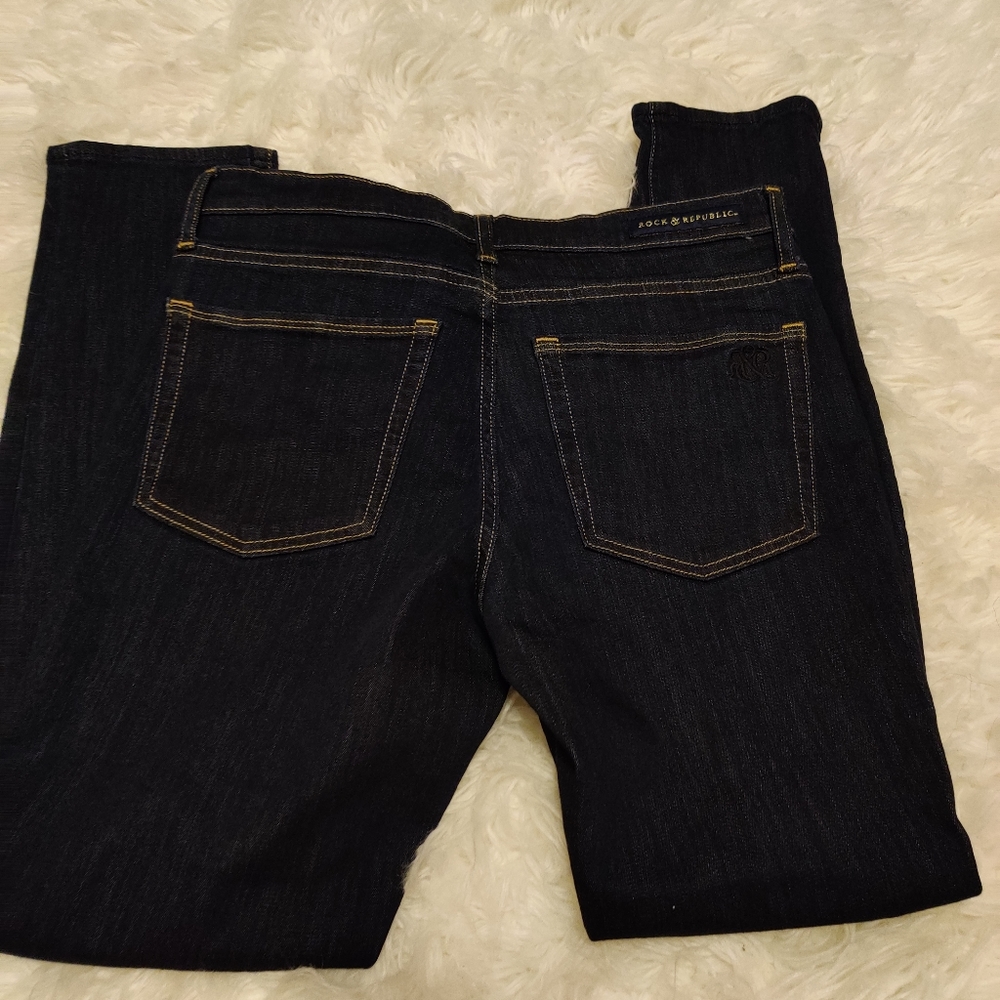 Rock and Republic Dark Denim Size 12